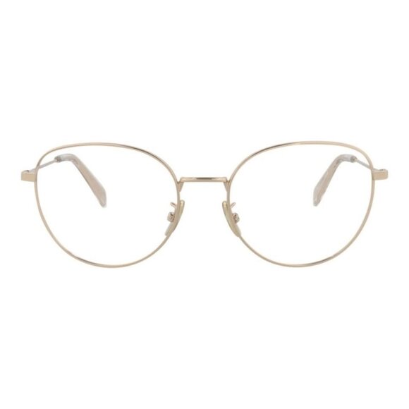 Celine Womens Cat Eye Gold Gold Transparent Fashion Designer Eyewear - Picture 1 of 4